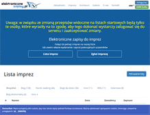 Tablet Screenshot of elektronicznezapisy.pl
